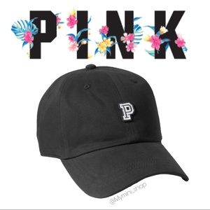 PINK BASEBALL HAT LOGO